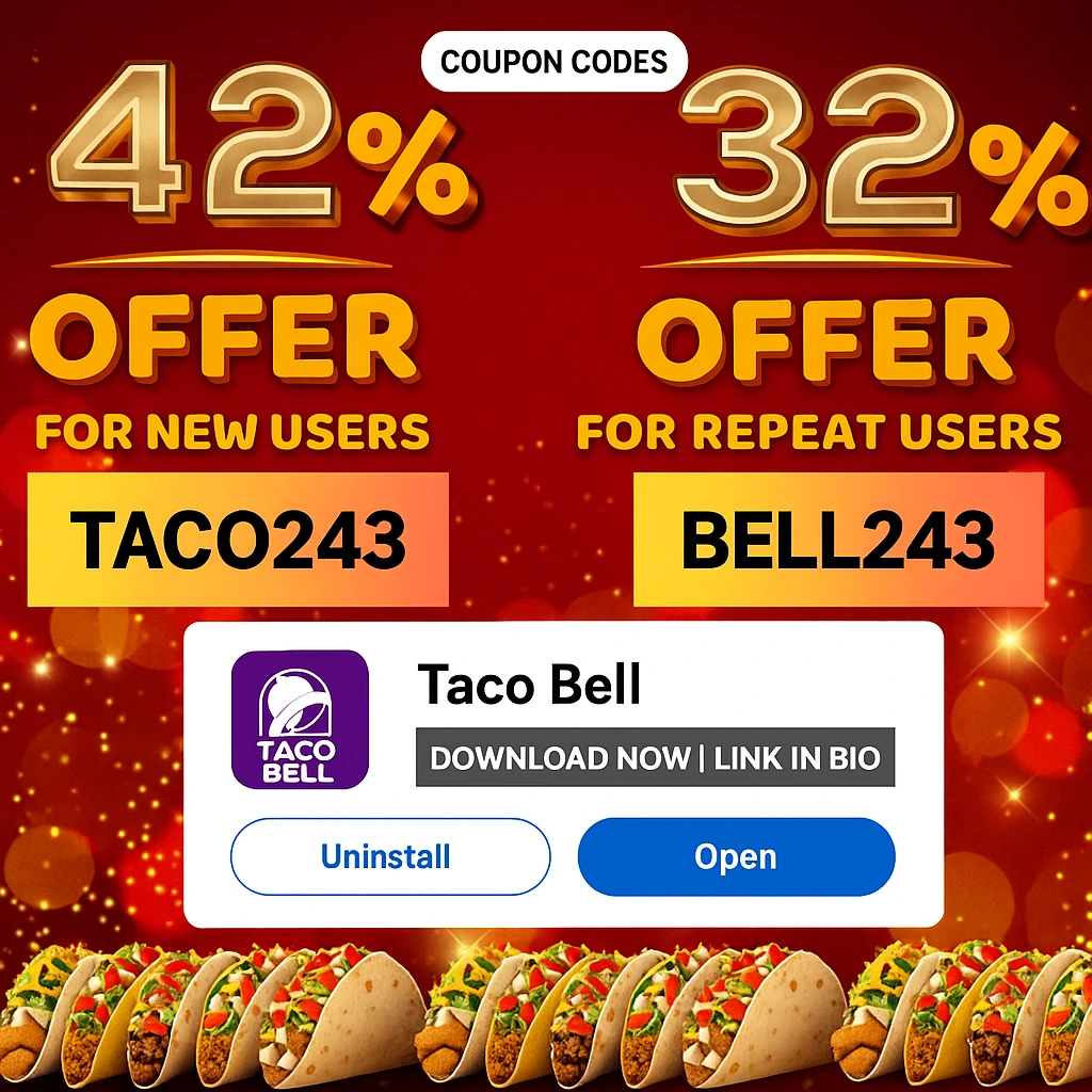 Taco bell Promo Codes